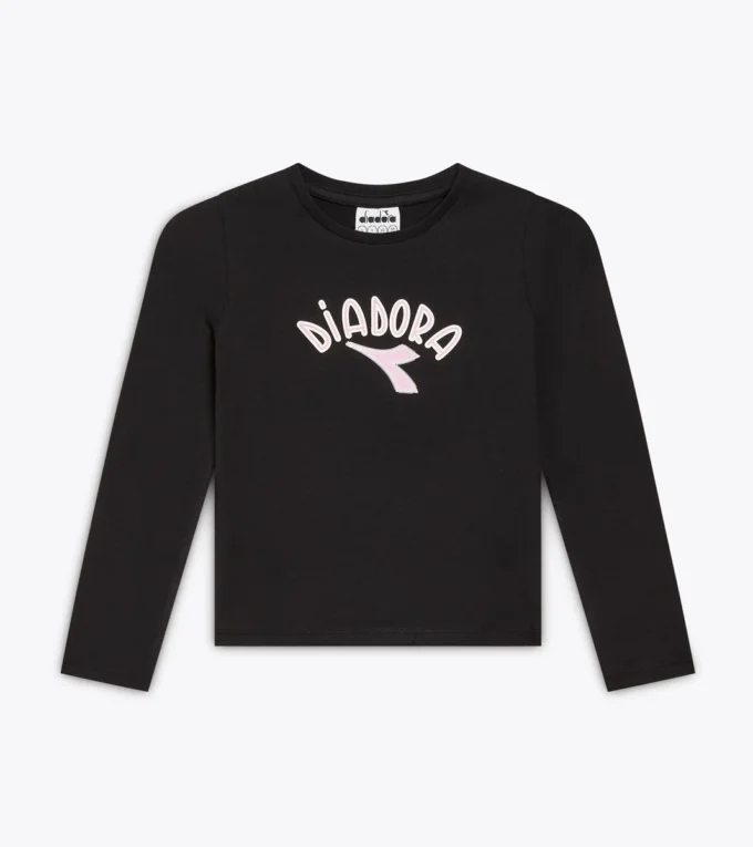 Jg. T-Shirt Ls Logo T-shirt à manches longues – Fille Jg. T-Shirt Ls Logo T-shirt à manches longues – Fille