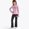 Jg. T-Shirt Ls Logo T-shirt à manches longues – Fille Jg. T-Shirt Ls Logo T-shirt à manches longues – Fille