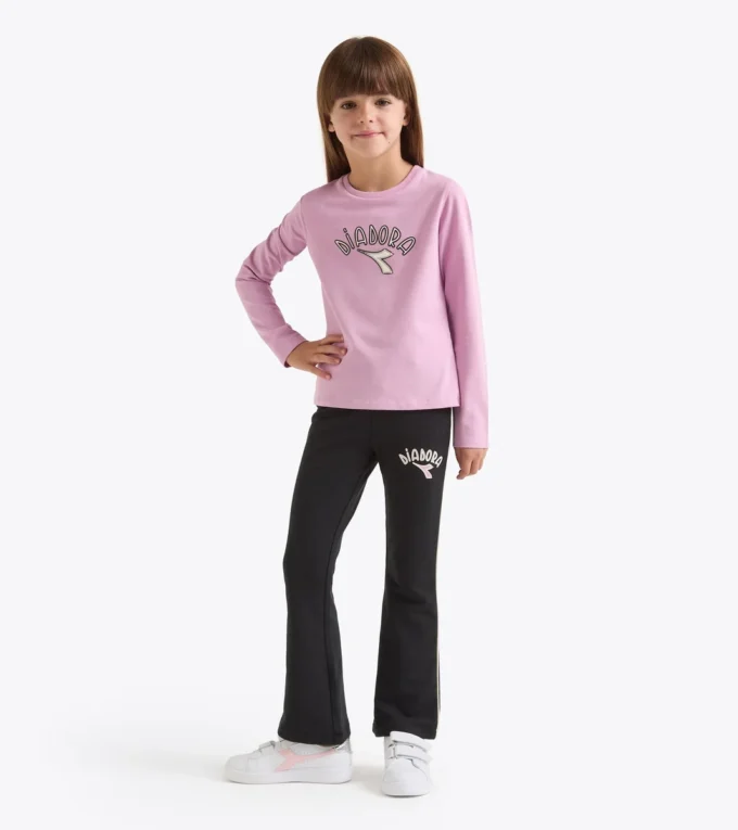 Jg. T-Shirt Ls Logo T-shirt à manches longues – Fille Jg. T-Shirt Ls Logo T-shirt à manches longues – Fille