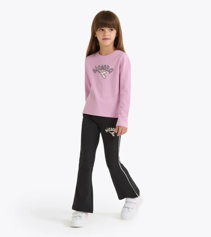 Jg. T-Shirt Ls Logo T-shirt à manches longues – Fille Jg. T-Shirt Ls Logo T-shirt à manches longues – Fille
