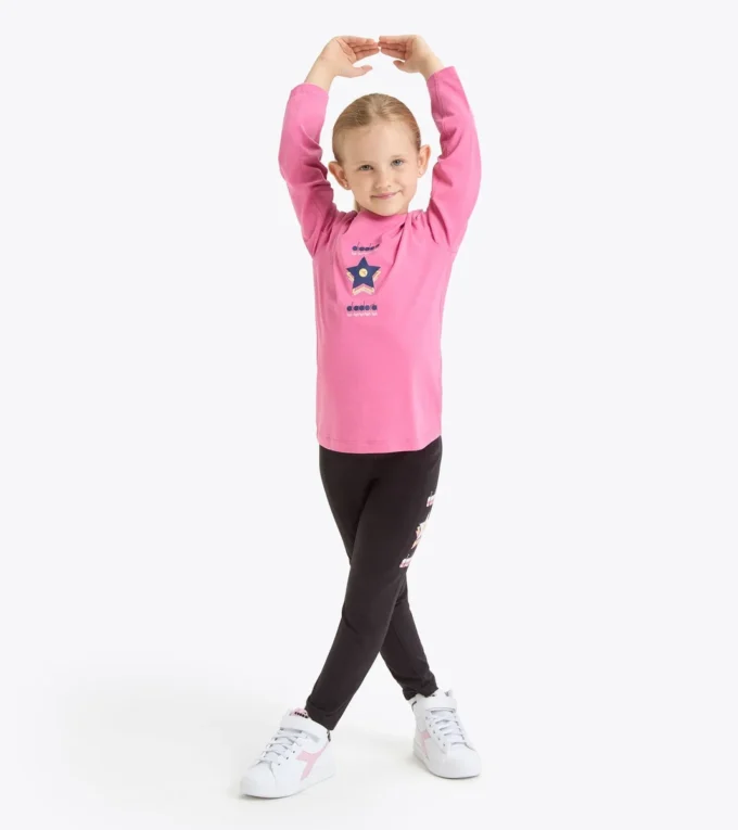 Jg. T-Shirt Ls Logo T-shirt à manches longues – Fille