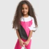 Jg.T-Shirt Ss Power Logo T-shirt de sport en coton – Filles Jg.T-Shirt Ss Power Logo T-shirt de sport en coton – Filles