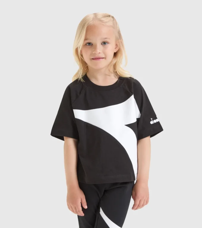 Jg.T-Shirt Ss Power Logo T-shirt de sport en coton – Filles Jg.T-Shirt Ss Power Logo T-shirt de sport en coton – Filles