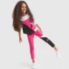 Jg.T-Shirt Ss Power Logo T-shirt de sport en coton – Filles Jg.T-Shirt Ss Power Logo T-shirt de sport en coton – Filles