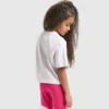 Jg.T-Shirt Ss Power Logo T-shirt de sport en coton – Filles Jg.T-Shirt Ss Power Logo T-shirt de sport en coton – Filles
