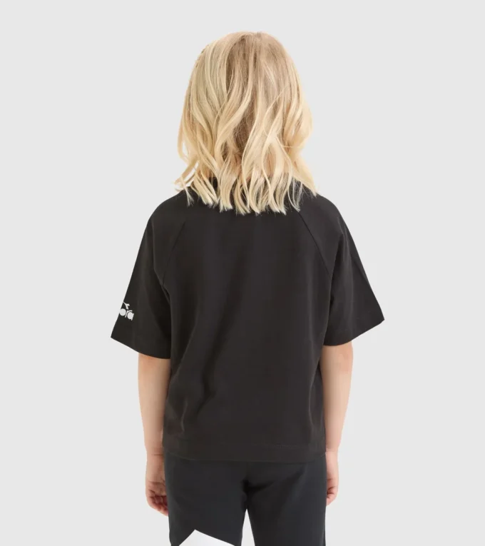 Jg.T-Shirt Ss Power Logo T-shirt de sport en coton – Filles Jg.T-Shirt Ss Power Logo T-shirt de sport en coton – Filles
