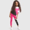 Jg.T-Shirt Ss Power Logo T-shirt de sport en coton – Filles Jg.T-Shirt Ss Power Logo T-shirt de sport en coton – Filles