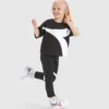 Jg.T-Shirt Ss Power Logo T-shirt de sport en coton – Filles Jg.T-Shirt Ss Power Logo T-shirt de sport en coton – Filles