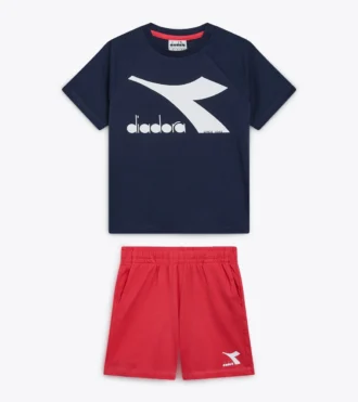 Ju. Ensemble Ss Core Ensemble de sport – T-shirt et short – Unisexe – Garçons et filles