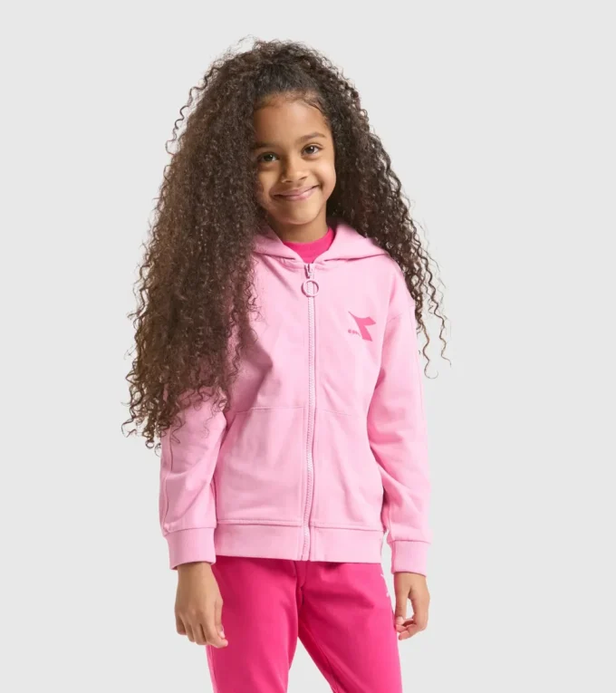 Ju. Hoodie Fz Rainbow Sweat-shirt de sport junior en coton – Unisexe Ju. Hoodie Fz Rainbow Sweat-shirt de sport junior en coton – Unisexe