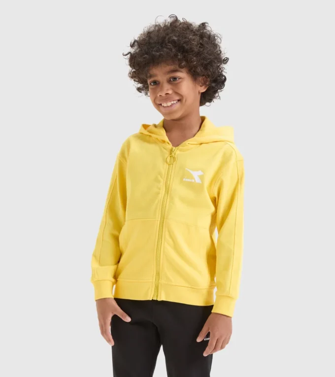 Ju. Hoodie Fz Rainbow Sweat-shirt de sport junior en coton – Unisexe Ju. Hoodie Fz Rainbow Sweat-shirt de sport junior en coton – Unisexe