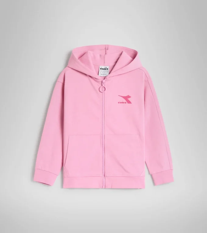Ju. Hoodie Fz Rainbow Sweat-shirt de sport junior en coton – Unisexe Ju. Hoodie Fz Rainbow Sweat-shirt de sport junior en coton – Unisexe