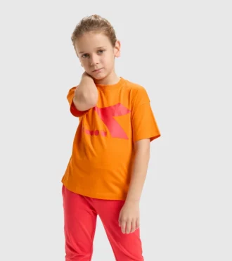 Ju.T-Shirt Ss Bl Rainbow Junior T-shirt en coton – Unisexe