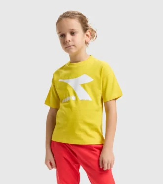 Ju.T-Shirt Ss Bl Rainbow Junior T-shirt en coton – Unisexe