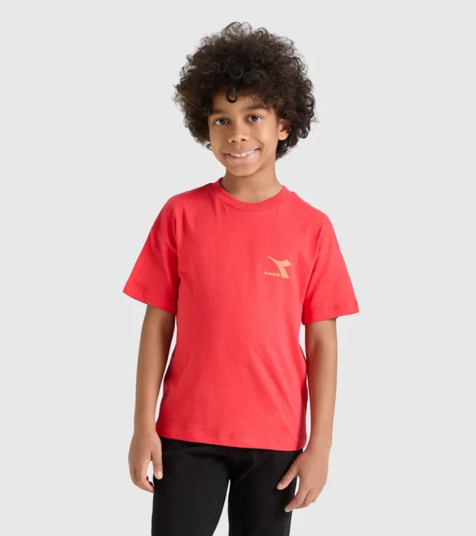 Ju.T-Shirt Ss Rainbow T-shirt junior en coton – Unisexe Ju.T-Shirt Ss Rainbow T-shirt junior en coton – Unisexe