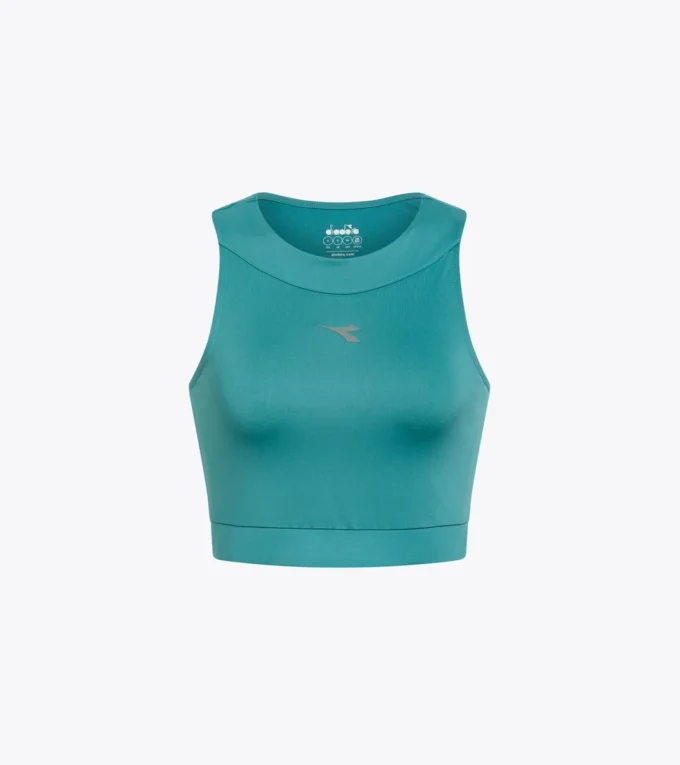 L. Crop Top Run Haut de course ajusté