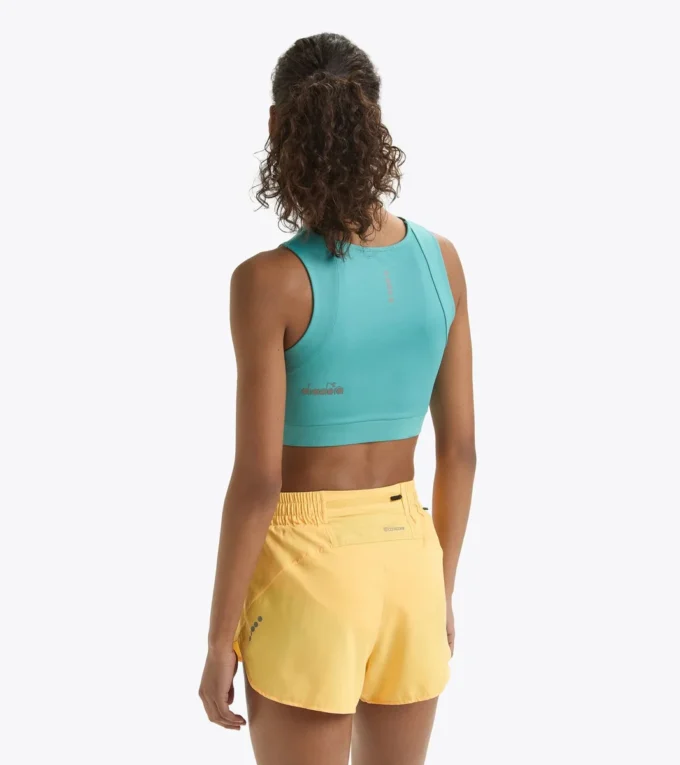L. Crop Top Run Haut de course ajusté