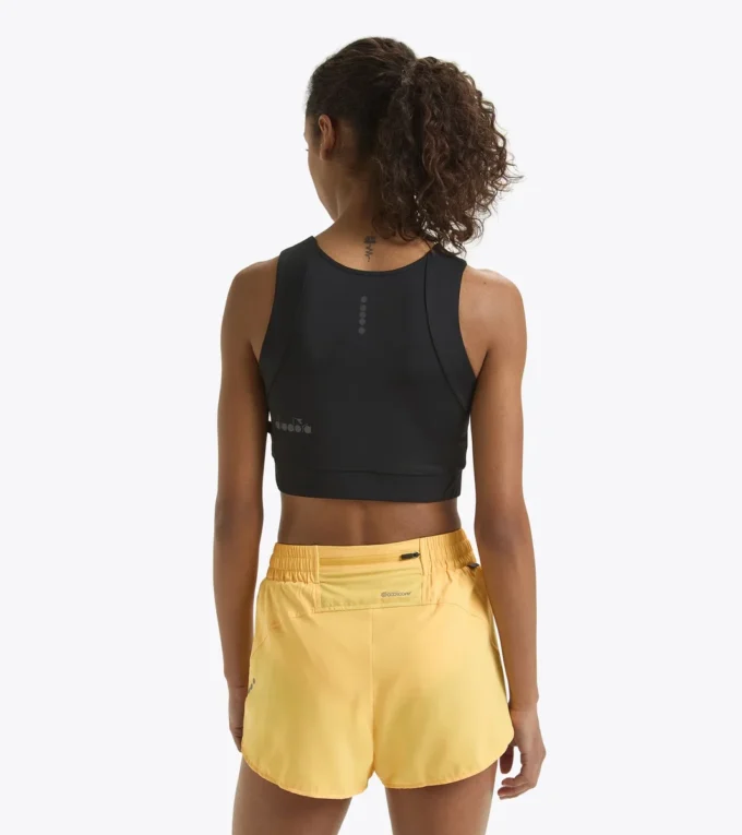 L. Crop Top Run Haut de course ajusté