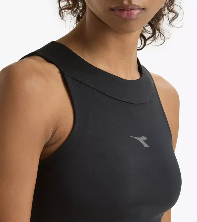L. Crop Top Run Haut de course ajusté