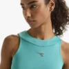 L. Crop Top Run Haut de course ajusté