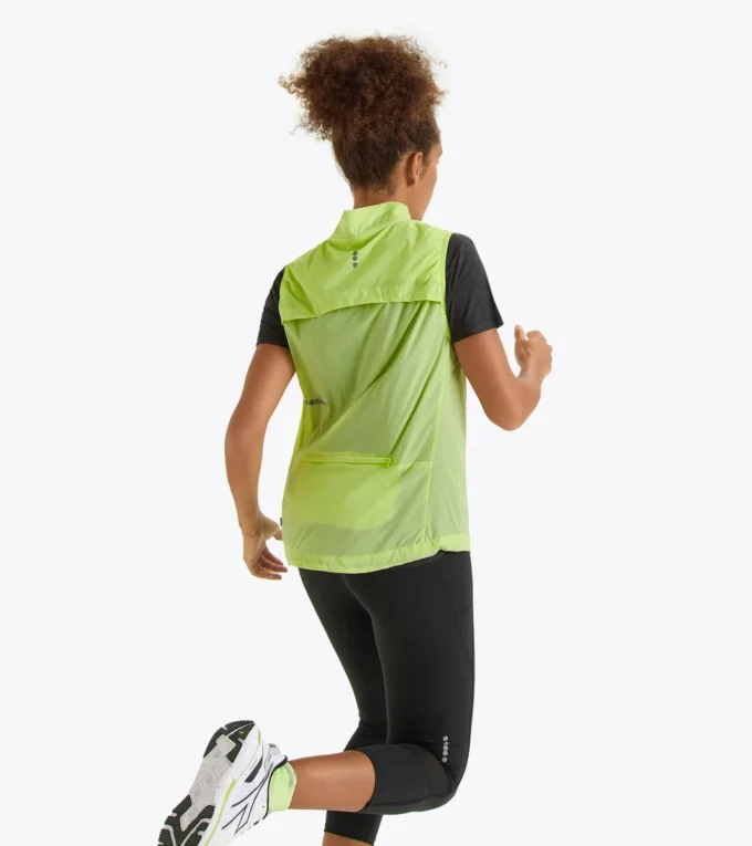 L. Gilet compact Gilet de course compact et coupe-vent
