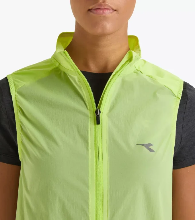 L. Gilet compact Gilet de course compact et coupe-vent
