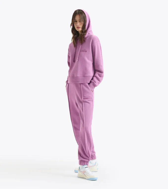 L. Hoodie Athl. Logo Sweat à capuche – Donna