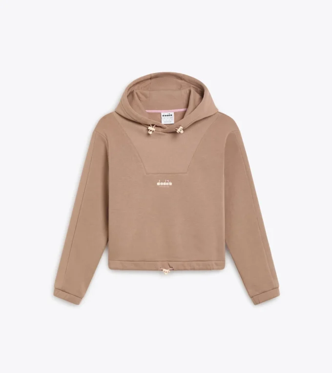 L. Hoodie Athl. Logo Sweat à capuche en molleton avec coupe ajustable