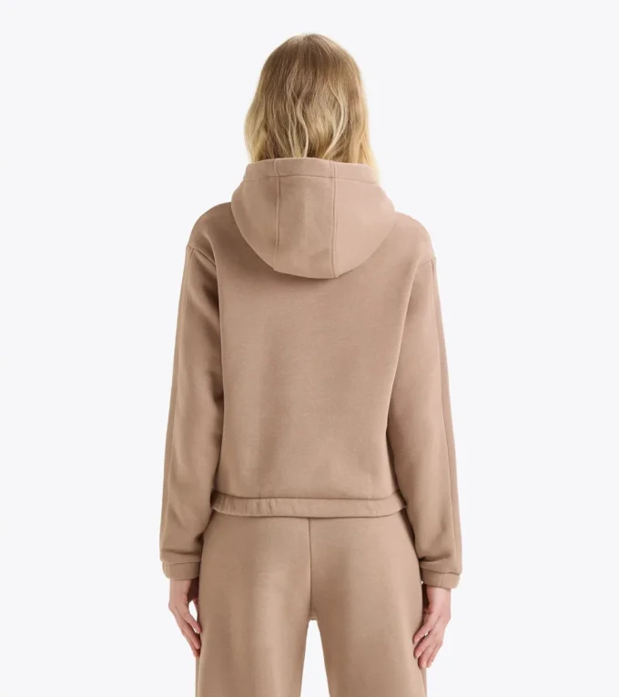 L. Hoodie Athl. Logo Sweat à capuche en molleton avec coupe ajustable