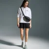 L. Hoodie Ess. Sports Sweat à capuche en coton