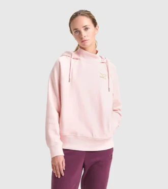 L. Hoodie Flounce Sweat à capuche