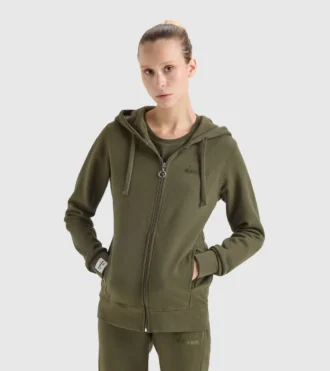 L. Hoodie Fz Mii Sweat à capuche – Fabriqué en Italie