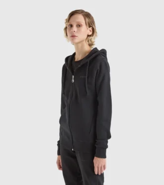 L. Hoodie Fz Mii Sweat à capuche – Fabriqué en Italie