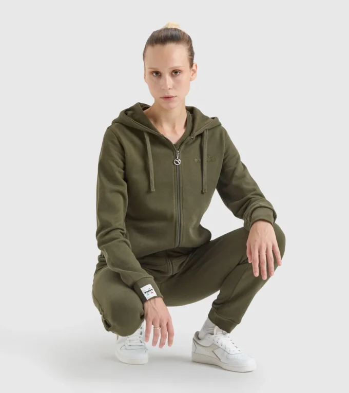 L. Hoodie Fz Mii Sweat à capuche – Fabriqué en Italie L. Hoodie Fz Mii Sweat à capuche – Fabriqué en Italie