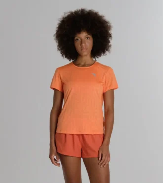 L. Super Light Ss T-Shirt T-shirt de course – Tissu léger Coolcore