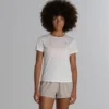 L. Super Light Ss T-Shirt T-shirt de course – Tissu léger Coolcore