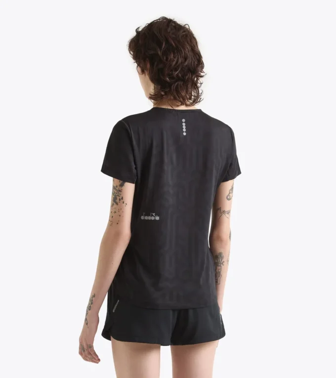 L. Super Light Ss T-Shirt T-shirt de course – Tissu léger Coolcore