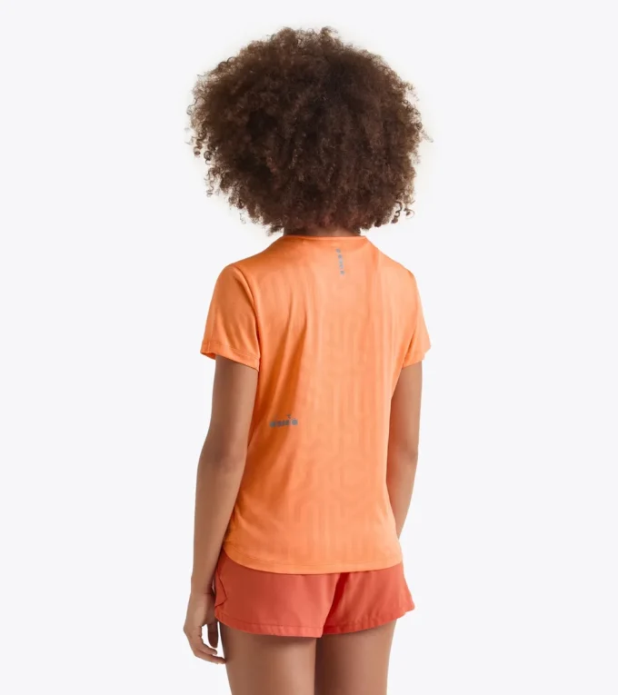 L. Super Light Ss T-Shirt T-shirt de course – Tissu léger Coolcore
