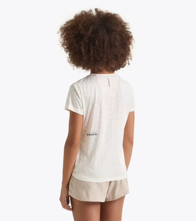 L. Super Light Ss T-Shirt T-shirt de course – Tissu léger Coolcore