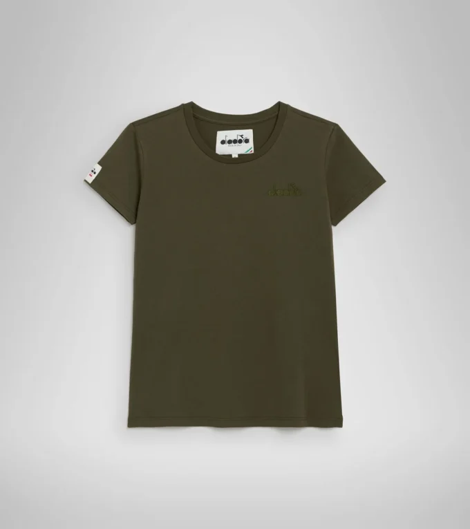 L. T-Shirt Ss Mii T-shirt en coton – Fabriqué en Italie L. T-Shirt Ss Mii T-shirt en coton – Fabriqué en Italie