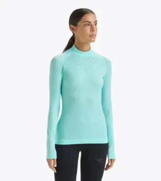 L. Turtle Neck Act T-shirt d&rsquo;entraînement à manches longues