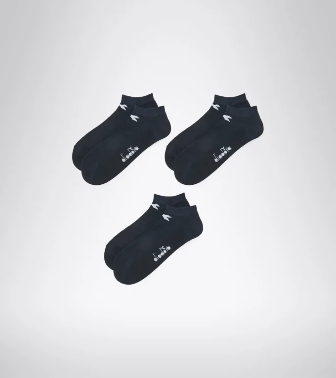 Lot de 3 paires de chaussettes U.Quarter Multi Lot de 3 paires de chaussettes courtes – Unisexe