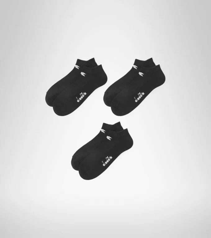 Lot de 3 paires de chaussettes U.Quarter Multi Lot de 3 paires de chaussettes courtes – Unisexe