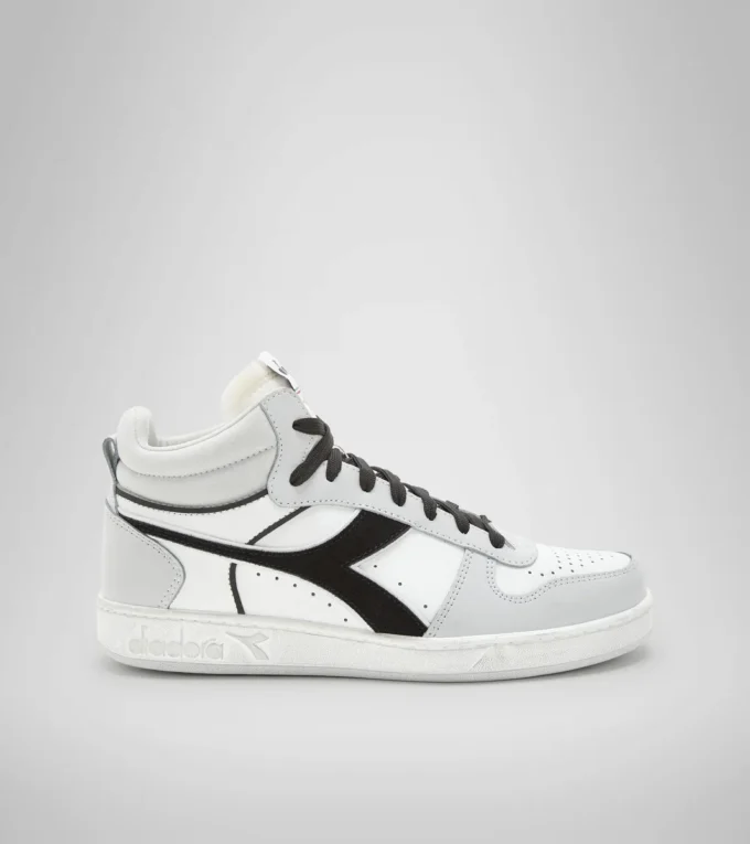 Magic Basket Demi Cut Icona Leather Chaussures de sport – Unisexe