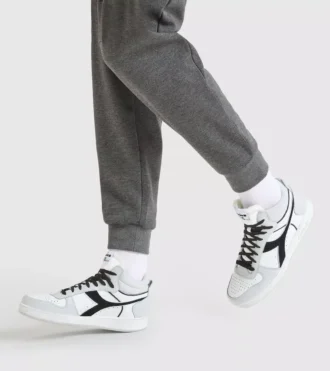 Magic Basket Demi Cut Icona Leather Chaussures de sport – Unisexe