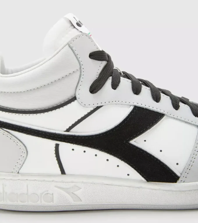 Magic Basket Demi Cut Icona Leather Chaussures de sport – Unisexe