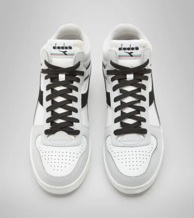 Magic Basket Demi Cut Icona Leather Chaussures de sport – Unisexe