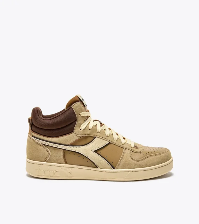 Magic Basket Demi Cut Suede Leather Baskets sportives Magic Basket Demi Cut Suede Leather Baskets sportives