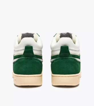 Magic Basket Demi Cut Suede Leather Baskets sportives