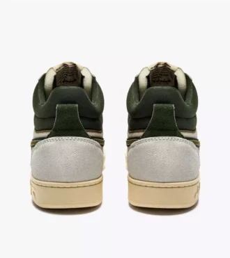 Magic Basket Demi Cut Suede Leather Baskets sportives